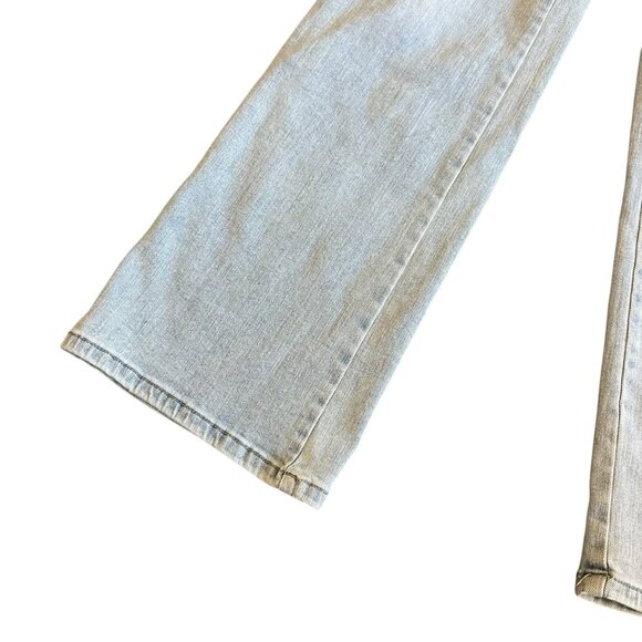 Judy Blue Straight Fit Light Wash Jeans Stretch Wide Leg Denim Size 27 Women's - Picture 5 of 11